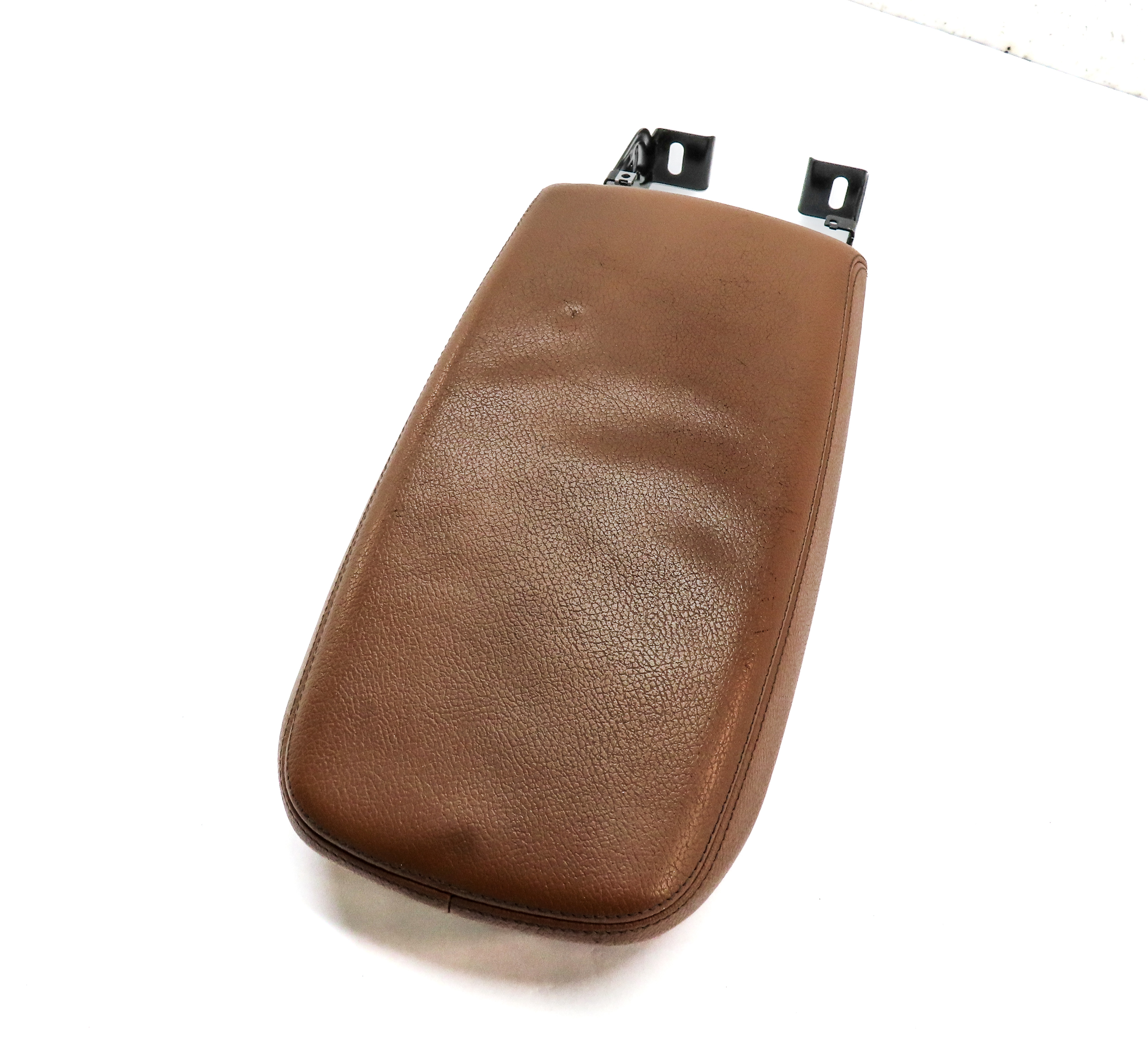 11-18 BMW X3 X4 F25 F26 FRONT CENTER CONSOLE ARMREST LID (BROWN) — exact item pictured